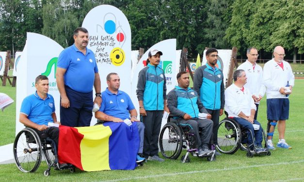Lotul Compound Seniori Paralimpic a obținut un valoros loc 2 la competiția Cupa Europeana (2nd leg), 2018, Nove Mesto